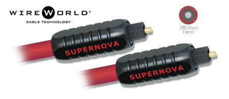 SuperNova 7 Toslink Glass Optical Audio Cables