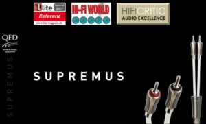 QED High-End Luidsprekerkabel met Aircore Technologie Supremus.