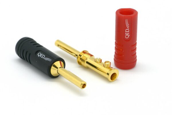 QED Screwlock Banana   10 stuks - Afbeelding 2
