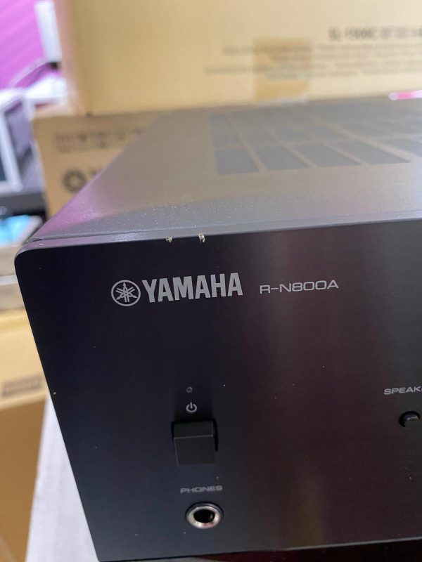 YAMAHA R-N800A  B voorraad black - Afbeelding 2
